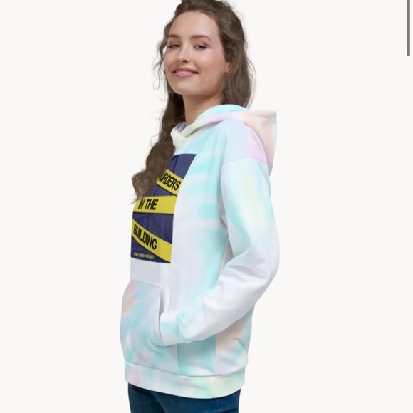 NWOT - Only Murders in the Building Tie Dye Hoodie M - Picture 3 of 13